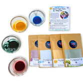 Lattooland Nature Finger Paints - Safe, Natural Paints for Babies and Toddlers | Taste-safe